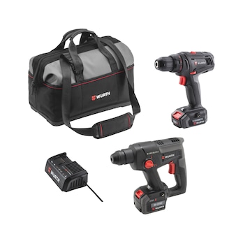 ABS/ABH 12 COMPACT 12V 2in1 mit Tasche Set 6-teilig 